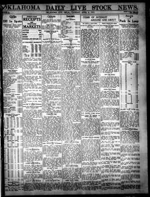 Oklahoma Daily Live Stock News. (Oklahoma City, Okla.), Vol. 5, No. 305, Ed. 1 Tuesday, April 6, 1915