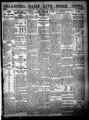 Oklahoma Daily Live Stock News. (Oklahoma City, Okla.), Vol. 6, No. 13, Ed. 1 Tuesday, April 27, 1915