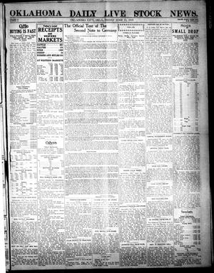 Oklahoma Daily Live Stock News. (Oklahoma City, Okla.), Vol. 6, No. 41, Ed. 1 Friday, June 11, 1915