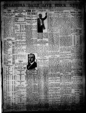 Oklahoma Daily Live Stock News. (Oklahoma City, Okla.), Vol. 6, No. 56, Ed. 1 Tuesday, June 29, 1915