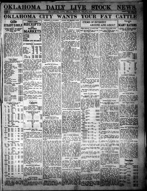 Oklahoma Daily Live Stock News. (Oklahoma City, Okla.), Vol. 6, No. 75, Ed. 1 Friday, July 9, 1915