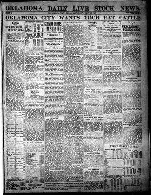 Oklahoma Daily Live Stock News. (Oklahoma City, Okla.), Vol. 6, No. 76, Ed. 1 Saturday, July 10, 1915