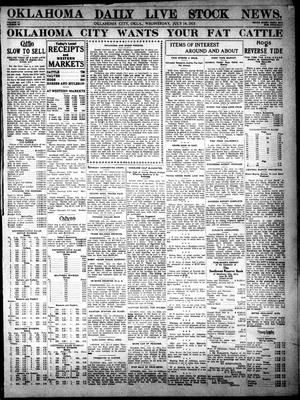 Oklahoma Daily Live Stock News. (Oklahoma City, Okla.), Vol. 6, No. 79, Ed. 1 Wednesday, July 14, 1915