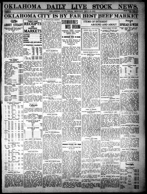 Oklahoma Daily Live Stock News. (Oklahoma City, Okla.), Vol. 6, No. 83, Ed. 1 Monday, July 19, 1915