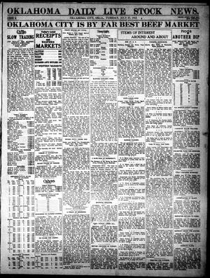 Oklahoma Daily Live Stock News. (Oklahoma City, Okla.), Vol. 6, No. 90, Ed. 1 Tuesday, July 27, 1915