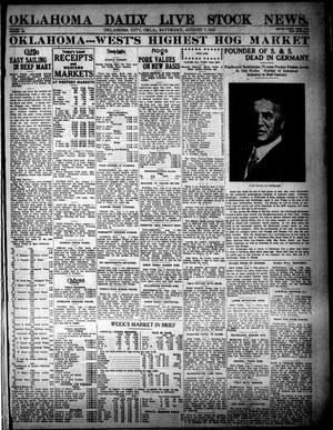 Oklahoma Daily Live Stock News. (Oklahoma City, Okla.), Vol. 6, No. 100, Ed. 1 Saturday, August 7, 1915