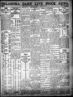 Oklahoma Daily Live Stock News. (Oklahoma City, Okla.), Vol. 6, No. 114, Ed. 1 Tuesday, August 24, 1915