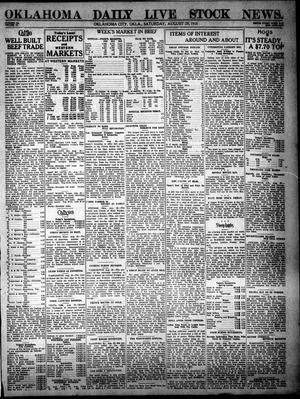 Oklahoma Daily Live Stock News. (Oklahoma City, Okla.), Vol. 6, No. 118, Ed. 1 Saturday, August 28, 1915