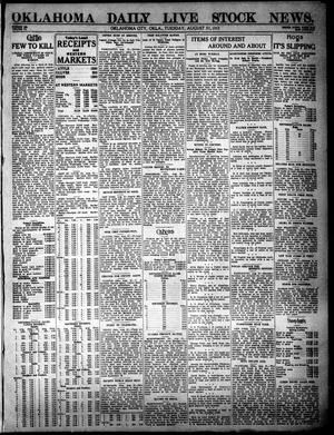 Oklahoma Daily Live Stock News. (Oklahoma City, Okla.), Vol. 6, No. 120, Ed. 1 Tuesday, August 31, 1915