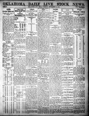 Oklahoma Daily Live Stock News. (Oklahoma City, Okla.), Vol. 6, No. 138, Ed. 1 Tuesday, September 21, 1915