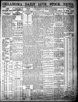 Oklahoma Daily Live Stock News. (Oklahoma City, Okla.), Vol. 6, No. 144, Ed. 1 Tuesday, September 28, 1915