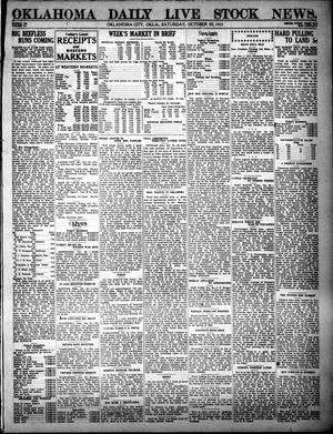 Oklahoma Daily Live Stock News. (Oklahoma City, Okla.), Vol. 6, No. 172, Ed. 1 Saturday, October 30, 1915