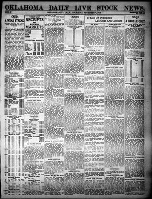 Oklahoma Daily Live Stock News. (Oklahoma City, Okla.), Vol. 6, No. 176, Ed. 1 Thursday, November 4, 1915