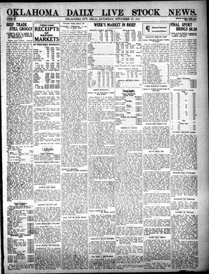 Oklahoma Daily Live Stock News. (Oklahoma City, Okla.), Vol. 6, No. 195, Ed. 1 Saturday, November 27, 1915