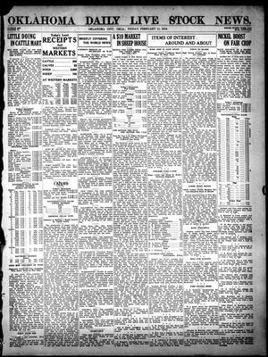Oklahoma Daily Live Stock News. (Oklahoma City, Okla.), Vol. 6, No. 256, Ed. 1 Friday, February 11, 1916