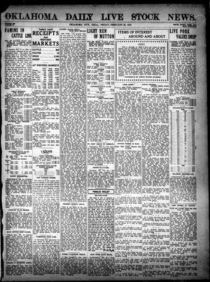 Oklahoma Daily Live Stock News. (Oklahoma City, Okla.), Vol. 6, No. 268, Ed. 1 Friday, February 25, 1916