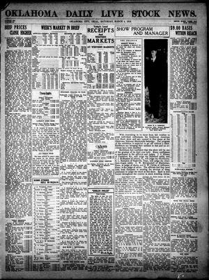 Oklahoma Daily Live Stock News. (Oklahoma City, Okla.), Vol. 6, No. 275, Ed. 1 Saturday, March 4, 1916