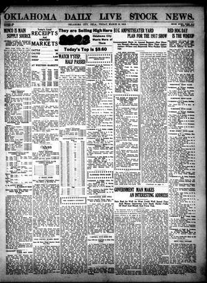 Oklahoma Daily Live Stock News. (Oklahoma City, Okla.), Vol. 6, No. 280, Ed. 1 Friday, March 10, 1916