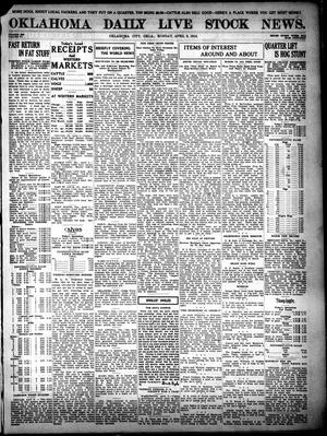 Oklahoma Daily Live Stock News. (Oklahoma City, Okla.), Vol. 6, No. 300, Ed. 1 Monday, April 3, 1916