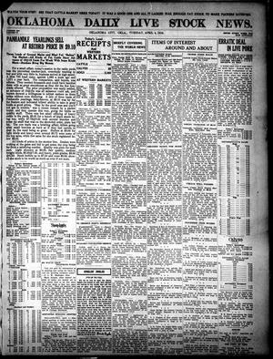 Oklahoma Daily Live Stock News. (Oklahoma City, Okla.), Vol. 6, No. 301, Ed. 1 Tuesday, April 4, 1916