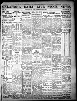 Oklahoma Daily Live Stock News. (Oklahoma City, Okla.), Vol. 6, No. 303, Ed. 1 Thursday, April 6, 1916