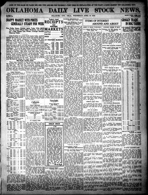 Oklahoma Daily Live Stock News. (Oklahoma City, Okla.), Vol. 7, No. 3, Ed. 1 Wednesday, April 19, 1916