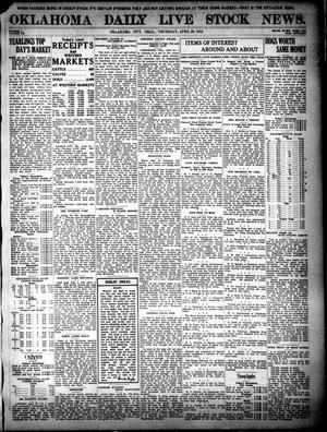 Oklahoma Daily Live Stock News. (Oklahoma City, Okla.), Vol. 7, No. 4, Ed. 1 Thursday, April 20, 1916