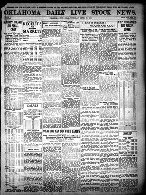 Oklahoma Daily Live Stock News. (Oklahoma City, Okla.), Vol. 7, No. 10, Ed. 1 Thursday, April 27, 1916