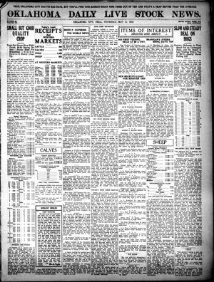 Oklahoma Daily Live Stock News (Oklahoma City, Okla.), Vol. 7, No. 22, Ed. 1 Thursday, May 11, 1916