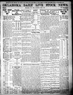 Oklahoma Daily Live Stock News (Oklahoma City, Okla.), Vol. 7, No. 46, Ed. 1 Thursday, June 8, 1916
