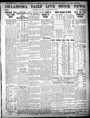 Oklahoma Daily Live Stock News (Oklahoma City, Okla.), Vol. 7, No. 48, Ed. 1 Saturday, June 10, 1916