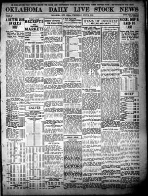 Oklahoma Daily Live Stock News (Oklahoma City, Okla.), Vol. 7, No. 86, Ed. 1 Wednesday, July 26, 1916