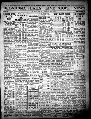 Oklahoma Daily Live Stock News (Oklahoma City, Okla.), Vol. 7, No. 89, Ed. 1 Saturday, July 29, 1916