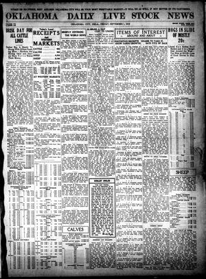 Oklahoma Daily Live Stock News (Oklahoma City, Okla.), Vol. 7, No. 118, Ed. 1 Friday, September 1, 1916