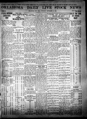 Oklahoma Daily Live Stock News (Oklahoma City, Okla.), Vol. 7, No. 129, Ed. 1 Thursday, September 14, 1916