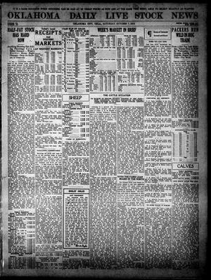 Oklahoma Daily Live Stock News (Oklahoma City, Okla.), Vol. 7, No. 149, Ed. 1 Saturday, October 7, 1916