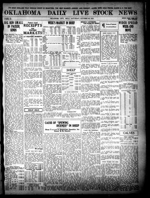 Oklahoma Daily Live Stock News (Oklahoma City, Okla.), Vol. 7, No. 167, Ed. 1 Saturday, October 28, 1916