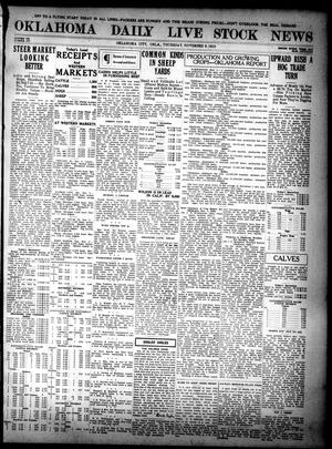Oklahoma Daily Live Stock News (Oklahoma City, Okla.), Vol. 7, No. 177, Ed. 1 Thursday, November 9, 1916