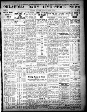 Oklahoma Daily Live Stock News (Oklahoma City, Okla.), Vol. 7, No. 186, Ed. 1 Monday, November 20, 1916