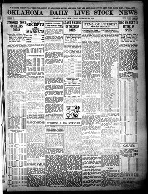 Oklahoma Daily Live Stock News (Oklahoma City, Okla.), Vol. 7, No. 190, Ed. 1 Friday, November 24, 1916
