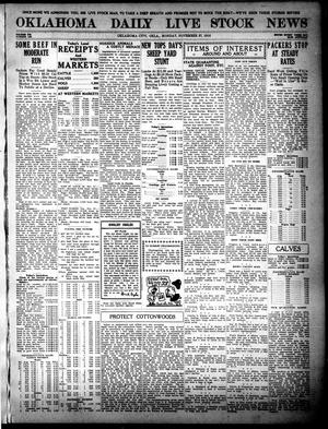 Oklahoma Daily Live Stock News (Oklahoma City, Okla.), Vol. 7, No. 192, Ed. 1 Monday, November 27, 1916