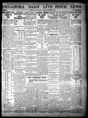 Oklahoma Daily Live Stock News (Oklahoma City, Okla.), Vol. 7, No. 215, Ed. 1 Tuesday, December 26, 1916