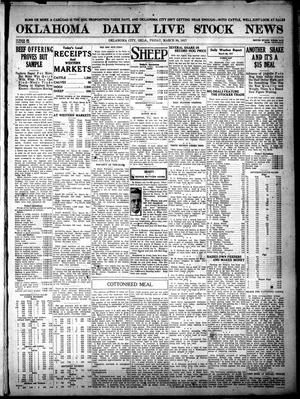 Oklahoma Daily Live Stock News (Oklahoma City, Okla.), Vol. 7, No. 296, Ed. 1 Friday, March 30, 1917