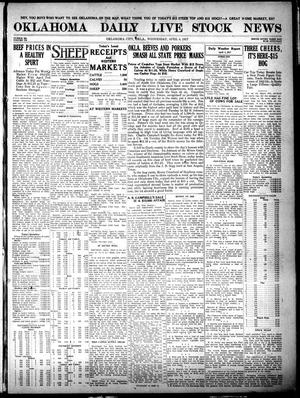 Oklahoma Daily Live Stock News (Oklahoma City, Okla.), Vol. 7, No. 300, Ed. 1 Wednesday, April 4, 1917