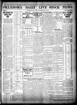 Oklahoma Daily Live Stock News (Oklahoma City, Okla.), Vol. 7, No. 2, Ed. 1 Wednesday, April 18, 1917