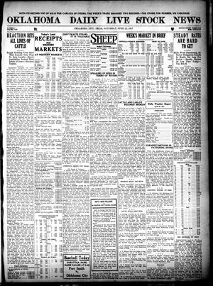 Oklahoma Daily Live Stock News (Oklahoma City, Okla.), Vol. 7, No. 5, Ed. 1 Saturday, April 21, 1917