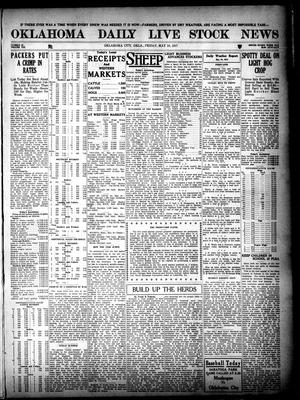 Oklahoma Daily Live Stock News (Oklahoma City, Okla.), Vol. 7, No. 28, Ed. 1 Friday, May 18, 1917