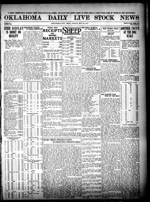 Oklahoma Daily Live Stock News (Oklahoma City, Okla.), Vol. 7, No. 34, Ed. 1 Friday, May 25, 1917