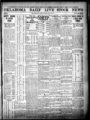 Oklahoma Daily Live Stock News (Oklahoma City, Okla.), Vol. 7, No. 37, Ed. 1 Tuesday, May 29, 1917