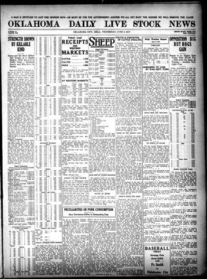 Oklahoma Daily Live Stock News (Oklahoma City, Okla.), Vol. 7, No. 44, Ed. 1 Wednesday, June 6, 1917
